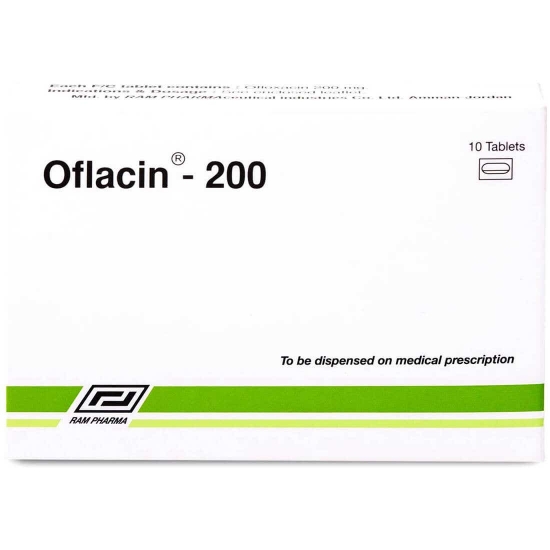 Picture of Oflacin 200mg Tab, 10 s